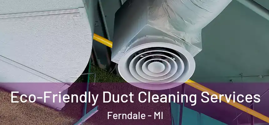 Eco-Friendly Duct Cleaning Services Ferndale - MI