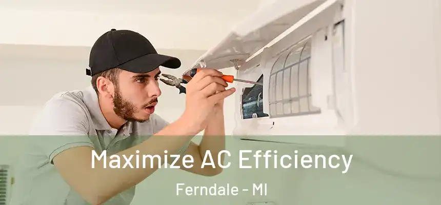 Maximize AC Efficiency Ferndale - MI